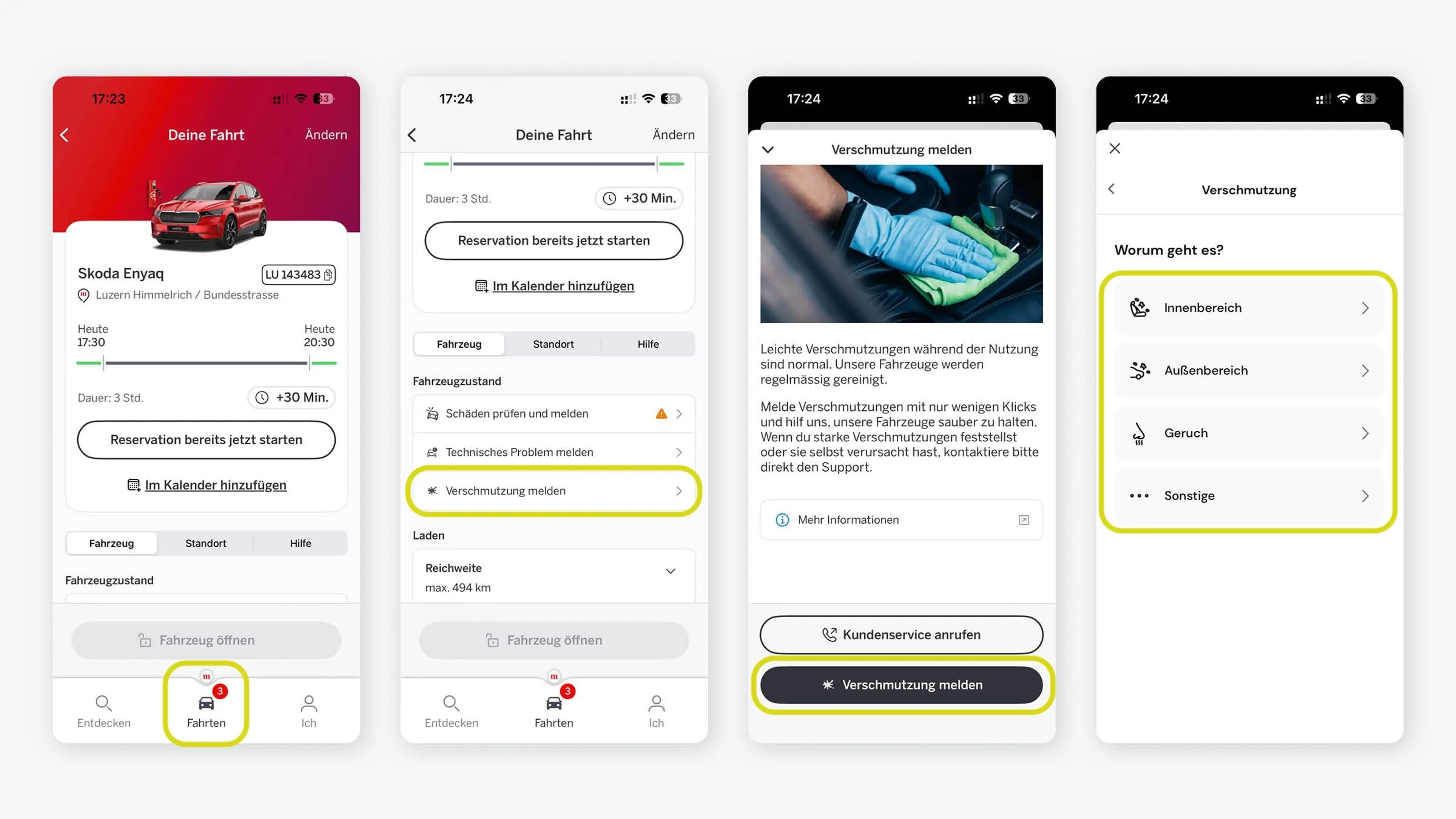 Mobility Soiling Screenshots
