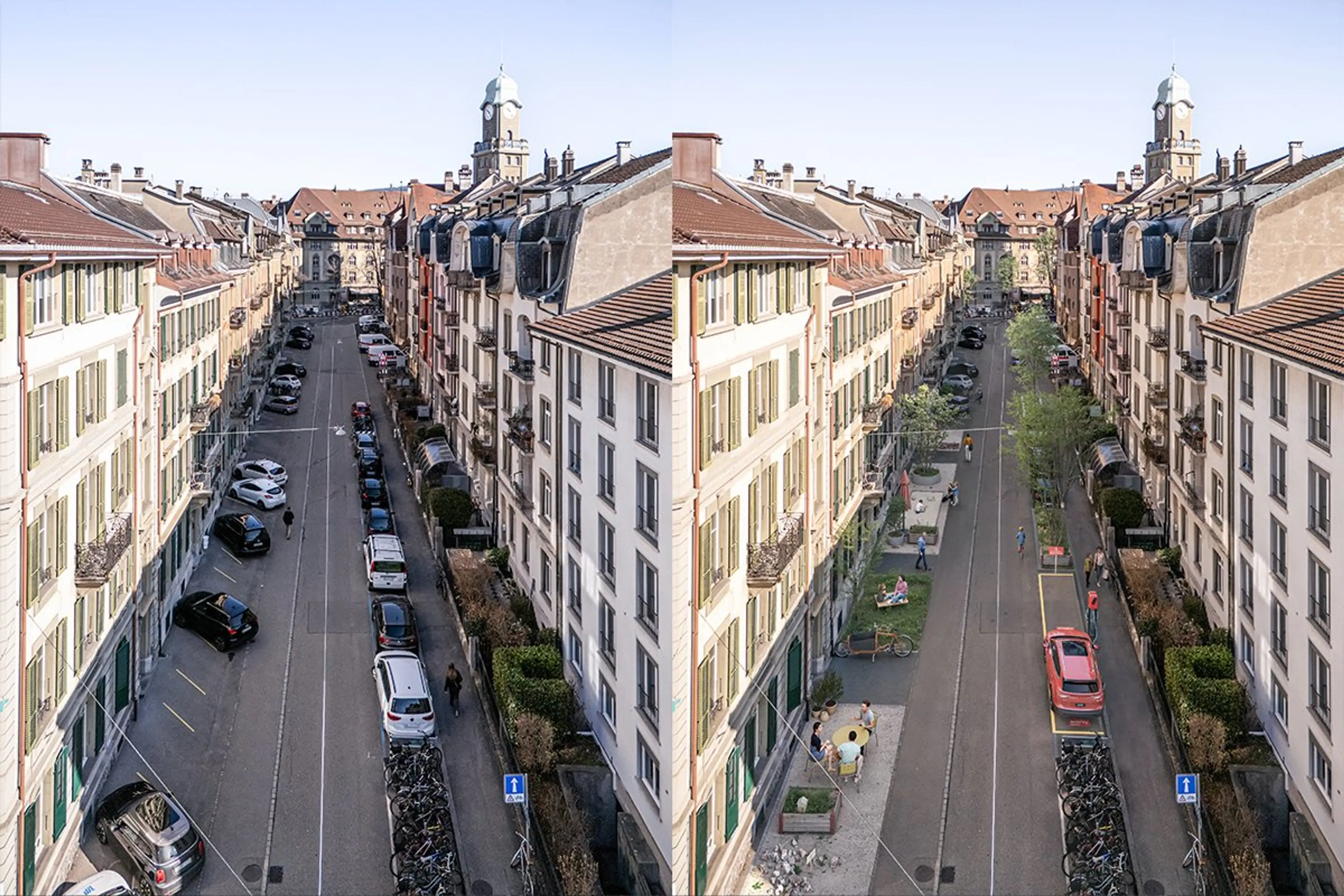 1:15_Bern_Gutenbergstrasse_vorher_nachher_Mobility Carsharing_1200_800
