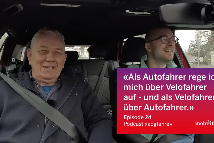 Podcast abgfahre: mit TV-Legende und Mobility-Fan Röbi Koller
